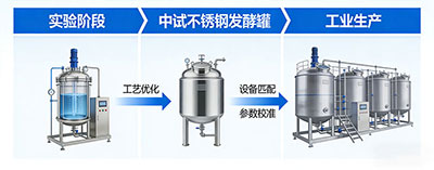 霍爾斯發酵罐工藝放大解決方案